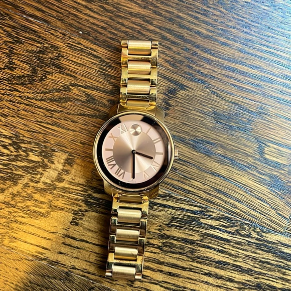 Movado Accessories Movado Gold Watch Need Batteries Poshmark